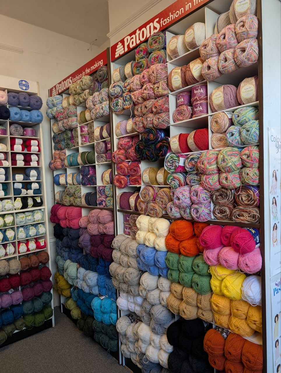 The historic corner shopfront of The Needlecraft Shop in Beccles
